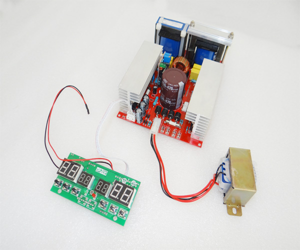 ultrasonic PCB generator with temperature and timer