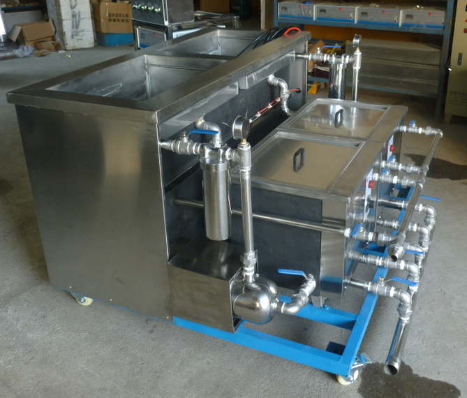 Cyclic filtration ultrasonic cleaner